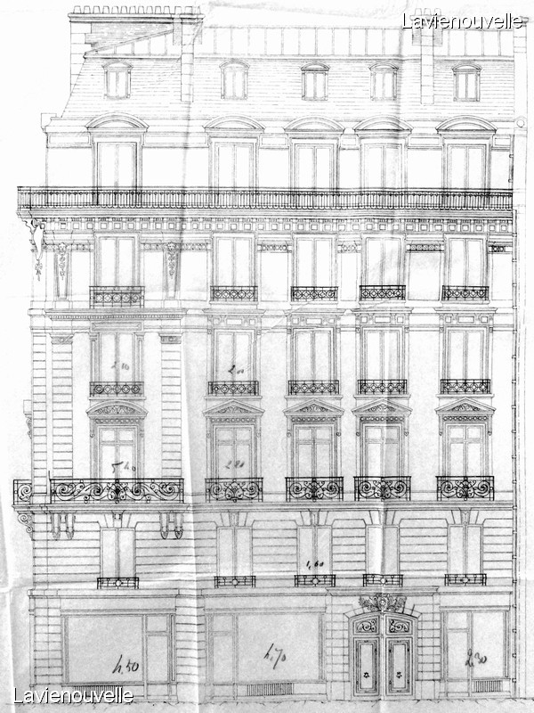 vente appartement 5 pièces Victor Hugo voie privée PARIS 16 La vie nouvelle