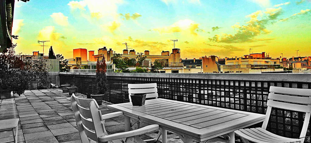 Terrasse de plain pied - Victor Hugo-Place de Mexico